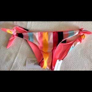 New with tags Solid and Striped bikini bottoms